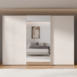 Szafa ubraniowa 300 cm kolor Piaskowy